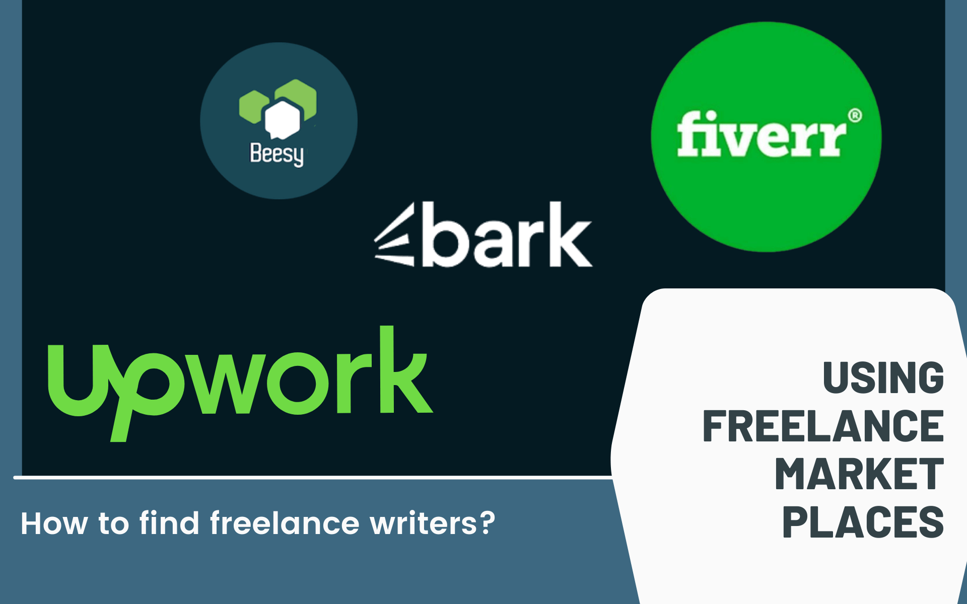 Using Freelance Market places Content Writing 101