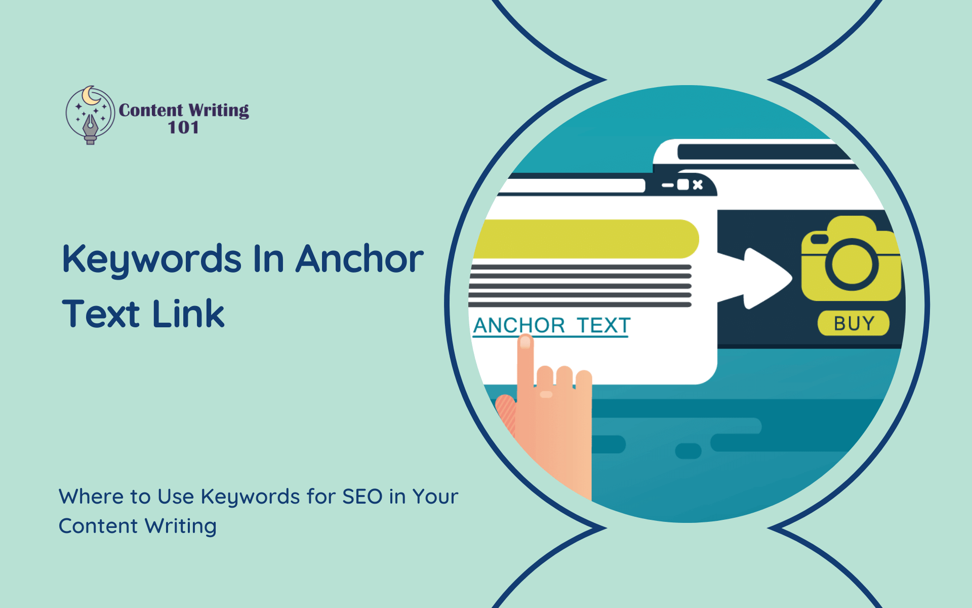 Keywords in Anchor Text Link